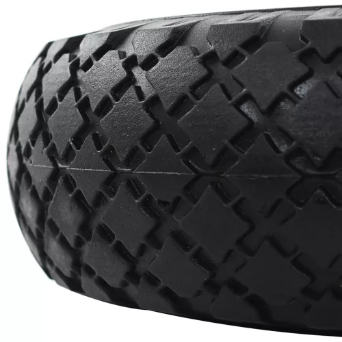  4 db molnárkocsi-kerék tömör poliuretán 3.00-4 (260 x 85)