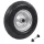  tömör poliuretán talicskakerék tengellyel 4.00-8 390 mm