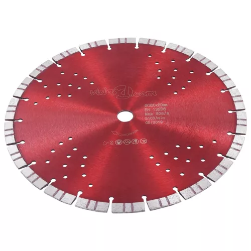 gyémánt vágókorong turbó és furatos acéllal 300 mm