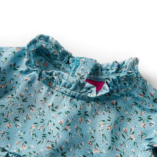 Kék hosszú ujjú gyerekruha 128