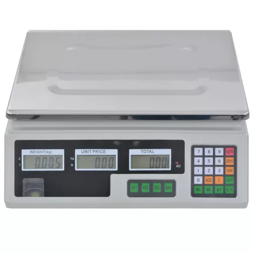  digitális mérleg 30 kg-ig, akkumulátorral 