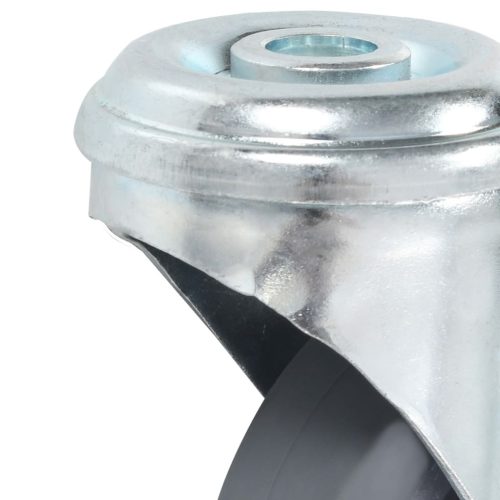  4 db hátfuratos önbeálló görgő 75 mm