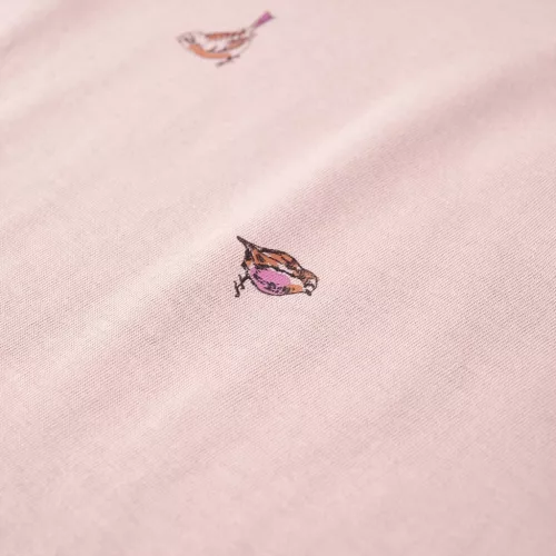 Rózsaszín hosszú ujjú gyerekpóló 104