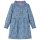 Benzinkék hosszú ujjú gyerekruha 116