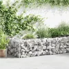  horganyzott acél gabion fal 450 x 30 x 50 cm