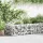  horganyzott acél gabion fal 450 x 30 x 50 cm