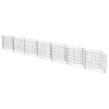  horganyzott acél gabion fal 450 x 30 x 50 cm
