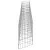  horganyzott acél gabion fal 450 x 30 x 50 cm