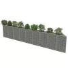  horganyzott acél gabion fal 630 x 30 x 100 cm