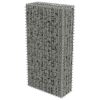  horganyzott acél gabion fal fedéllel 50 x 20 x 100 cm