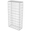  horganyzott acél gabion fal fedéllel 50 x 20 x 100 cm