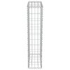  horganyzott acél gabion fal fedéllel 50 x 20 x 100 cm