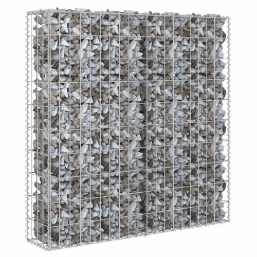  horganyzott acél gabion fal felső zárással 80 x 20 x 100 cm
