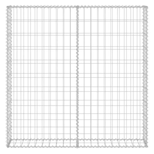  horganyzott acél gabion fal felső zárással 80 x 20 x 100 cm