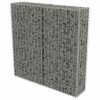  horganyzott acél gabion fal felső zárással 100 x 20 x 100 cm