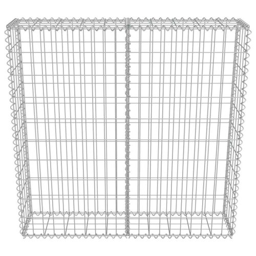  horganyzott acél gabion fal felső zárással 100 x 20 x 100 cm