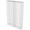  horganyzott acél gabion fal fedéllel 100 x 20 x 150 cm