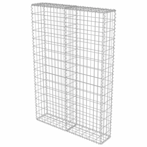 horganyzott acél gabion fal fedéllel 100 x 20 x 150 cm
