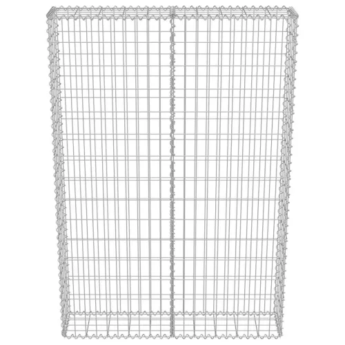  horganyzott acél gabion fal fedéllel 100 x 20 x 150 cm