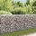  horganyzott acél gabion fal fedéllel 200 x 20 x 85 cm
