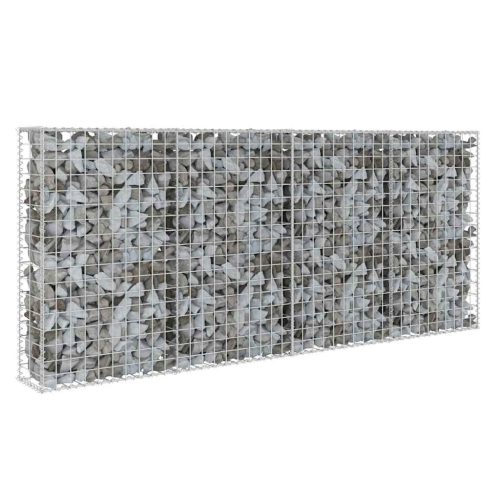  horganyzott acél gabion fal fedéllel 200 x 20 x 85 cm