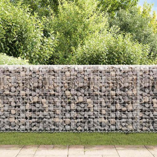  horganyzott acél gabion fal fedéllel 200 x 20 x 85 cm