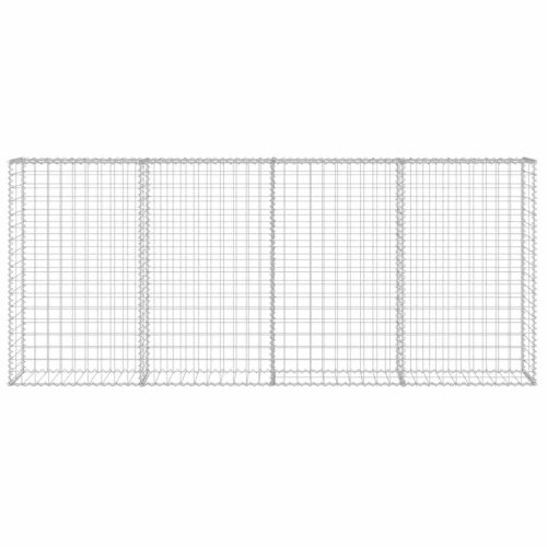  horganyzott acél gabion fal fedéllel 200 x 20 x 85 cm