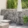  horganyzott acél gabion fal fedéllel 600 x 50 x 150 cm