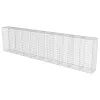  horganyzott acél gabion fal fedéllel 600 x 50 x 150 cm