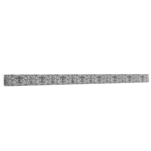  horganyzott acél gabion fal fedéllel 900 x 50 x 50 cm