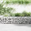 horganyzott acél gabion fal fedéllel 900 x 50 x 50 cm