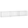  horganyzott acél gabion fal fedéllel 300 x 50 x 50 cm