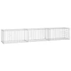 horganyzott acél gabion fal fedéllel 300 x 50 x 50 cm