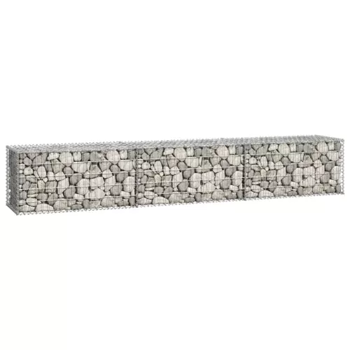  horganyzott acél gabion fal fedéllel 300 x 50 x 50 cm