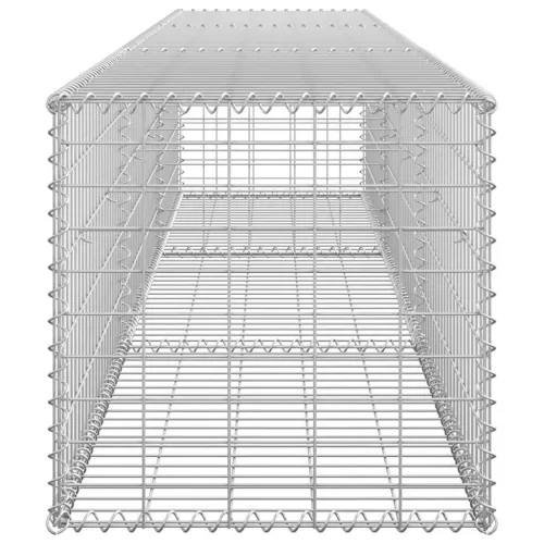  horganyzott acél gabion fal fedéllel 300 x 50 x 50 cm