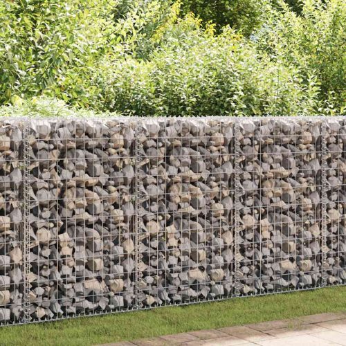  horganyzott acél gabion fal fedéllel 300 x 50 x 100 cm