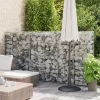  horganyzott acél gabion fal fedéllel 300 x 50 x 150 cm