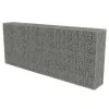  horganyzott acél gabion fal fedéllel 300 x 50 x 150 cm