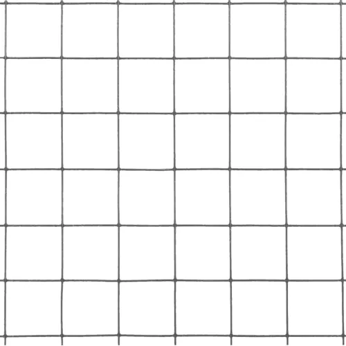  szürke PVC-bevonatú acél csirkeháló drótkerítés 10 x 0,5 m