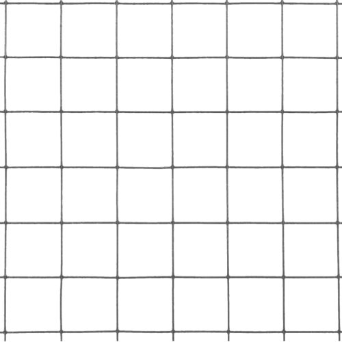  szürke PVC-bevonatú acél csirkeháló drótkerítés 10 x 1,5 m