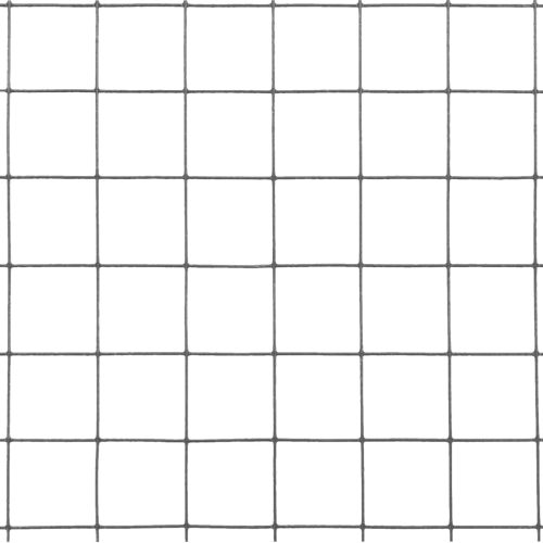  szürke PVC-bevonatú acél csirkeháló drótkerítés 10 x 1,5 m