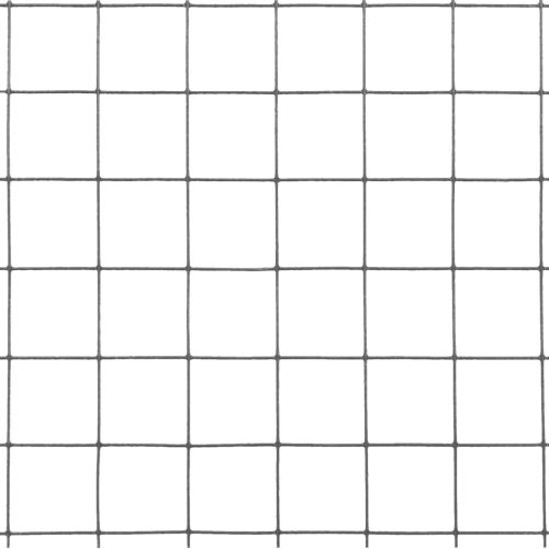  szürke PVC-bevonatú acél csirkeháló drótkerítés 25 x 1,5 m