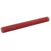  piros PVC-bevonatú acél csirkeháló drótkerítés 25 x 1,5 m
