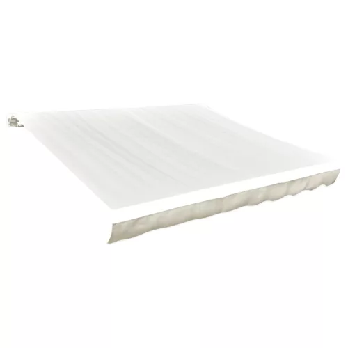  krémszínű vászon napellenző tető 450 x 300 cm 