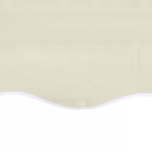  krémszínű vászon napellenző tető 450 x 300 cm 