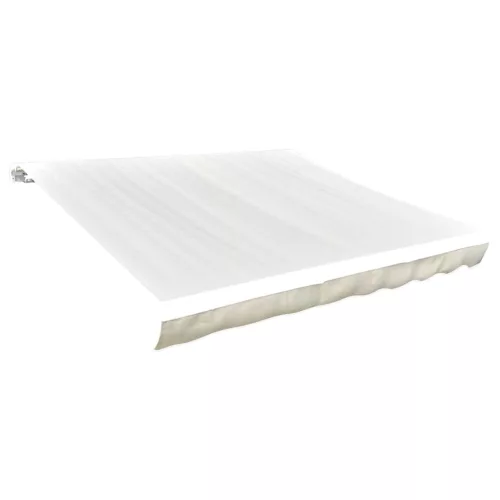  krémszínű vászon napellenző tető 5 x 3 m