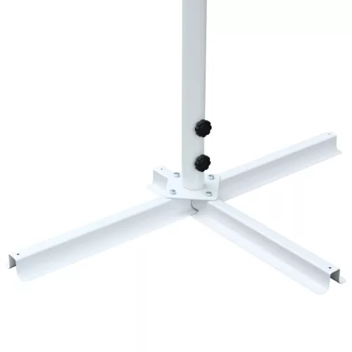  krémszínű szabadon álló napellenző 3 x 3 m