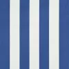  feltekerhető kék és fehér napellenző 350 x 150 cm
