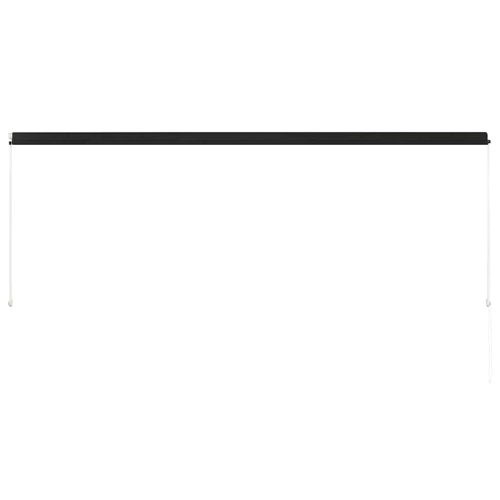  feltekerhető antracitszürke napellenző 350 x 150 cm