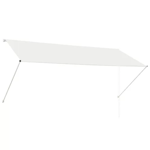  feltekerhető krémszínű napellenző 300 x 150 cm